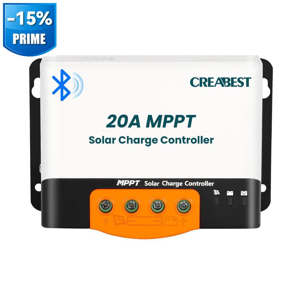 MPPT Regulator 20A 12V/24V med Bluetooth