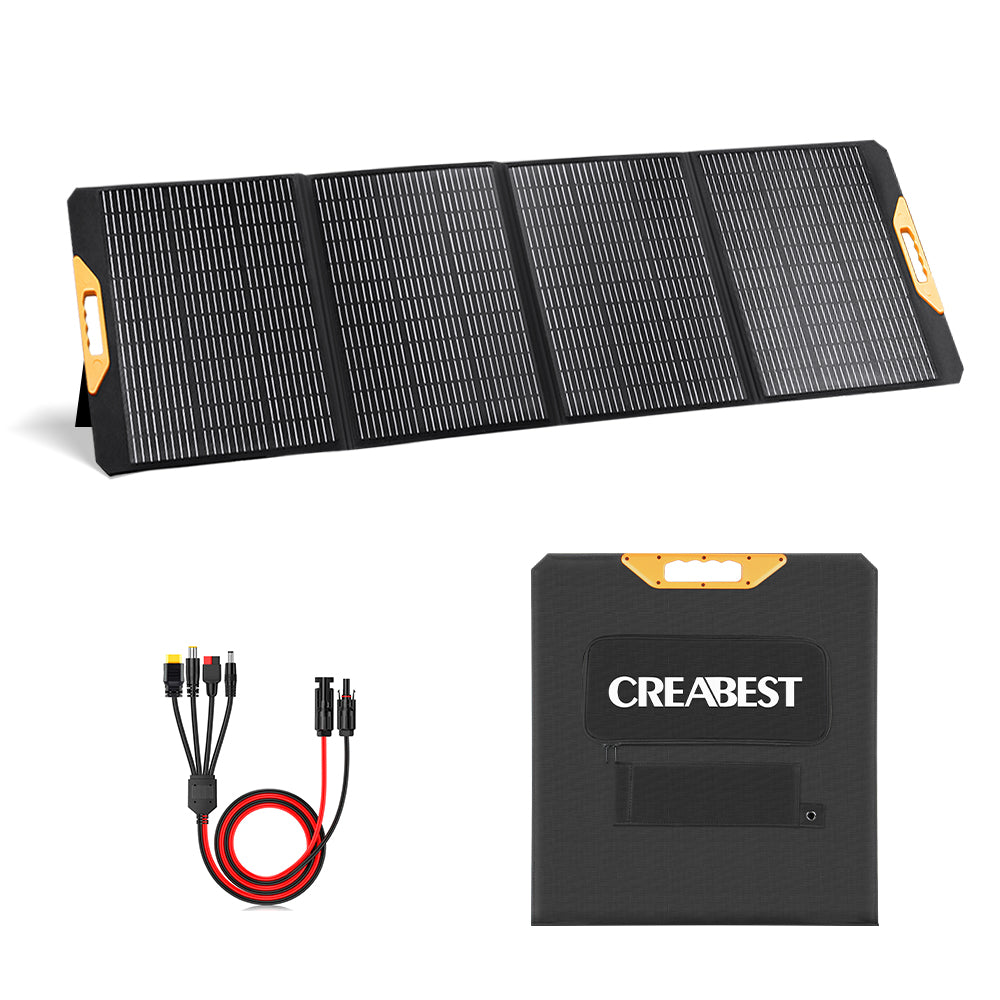200W Vikbar Solpanel