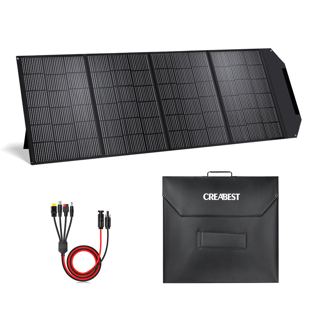 300W Vikbar Solpanel