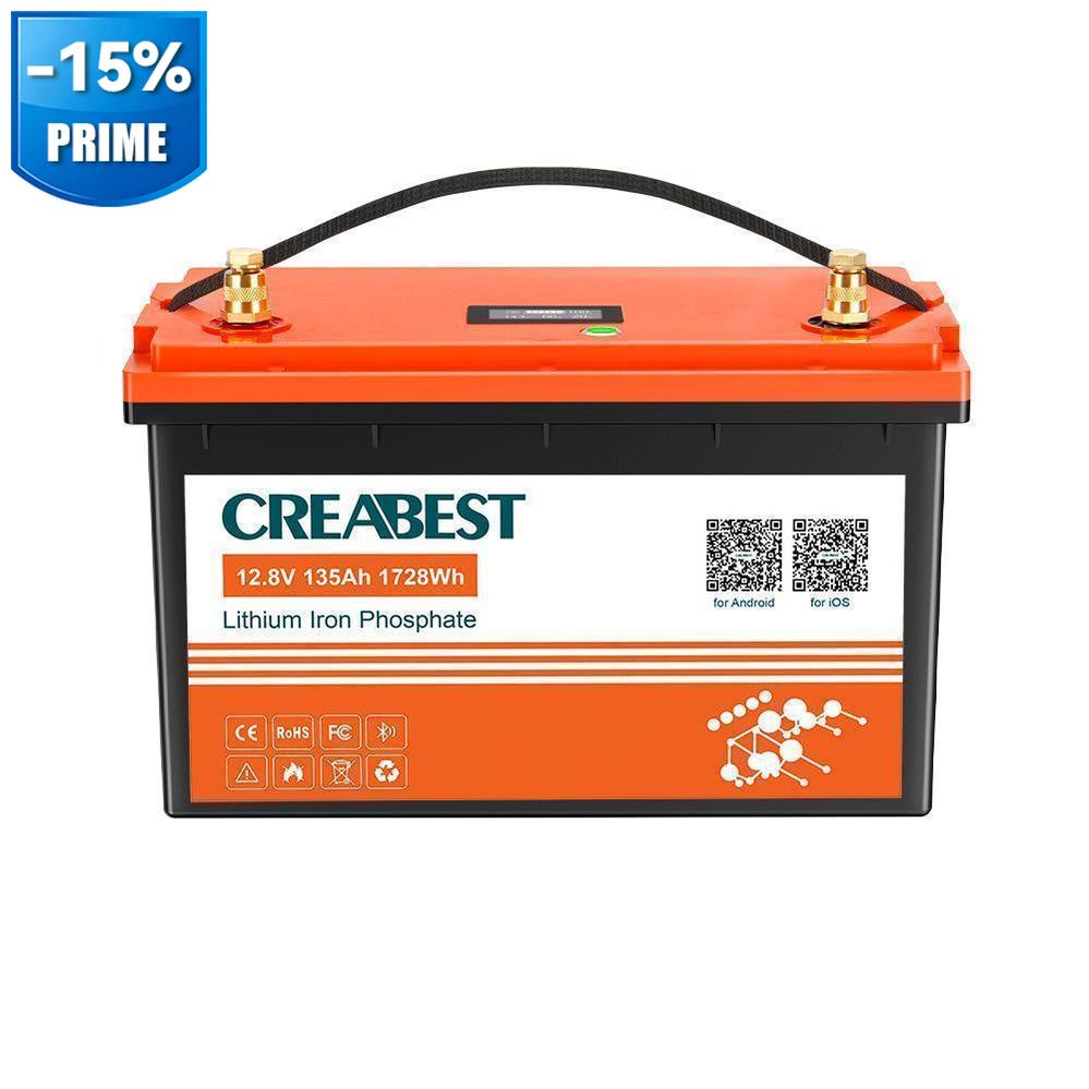  lifepo4 batterie 12V 135AH