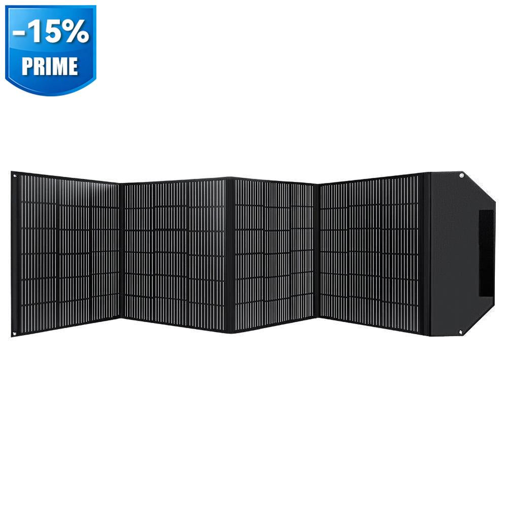 300W Vikbar Solpanel för Powerstation Husbil Camping