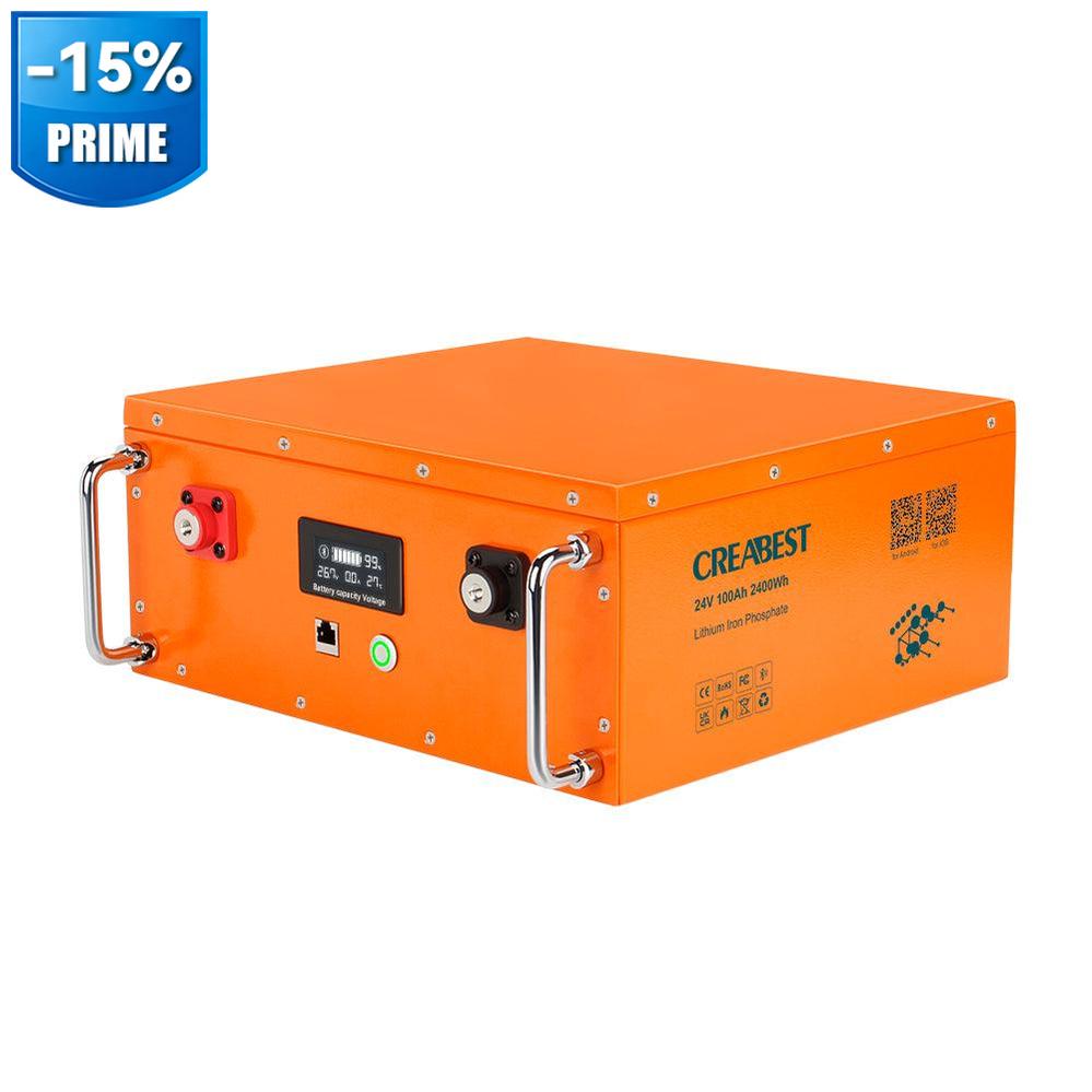 LiFePO4 Batteri 24V 100Ah