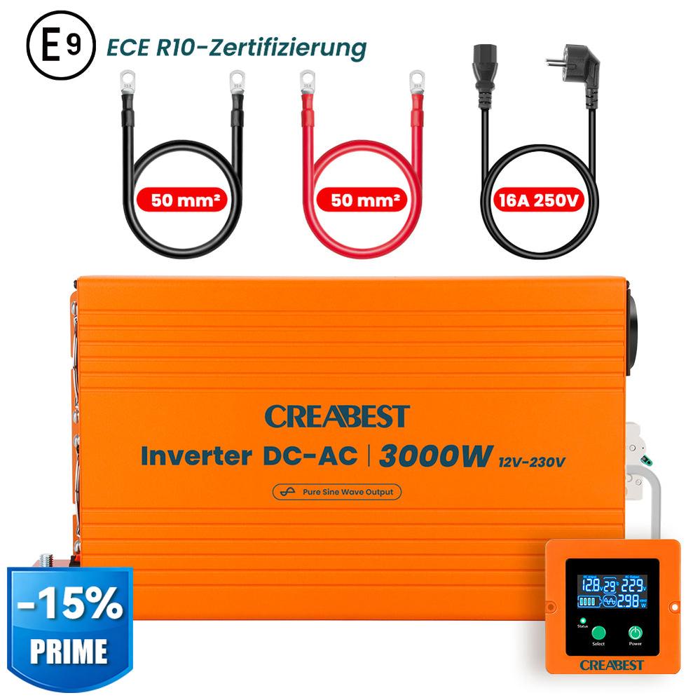 3000W Inverter 12v 230v