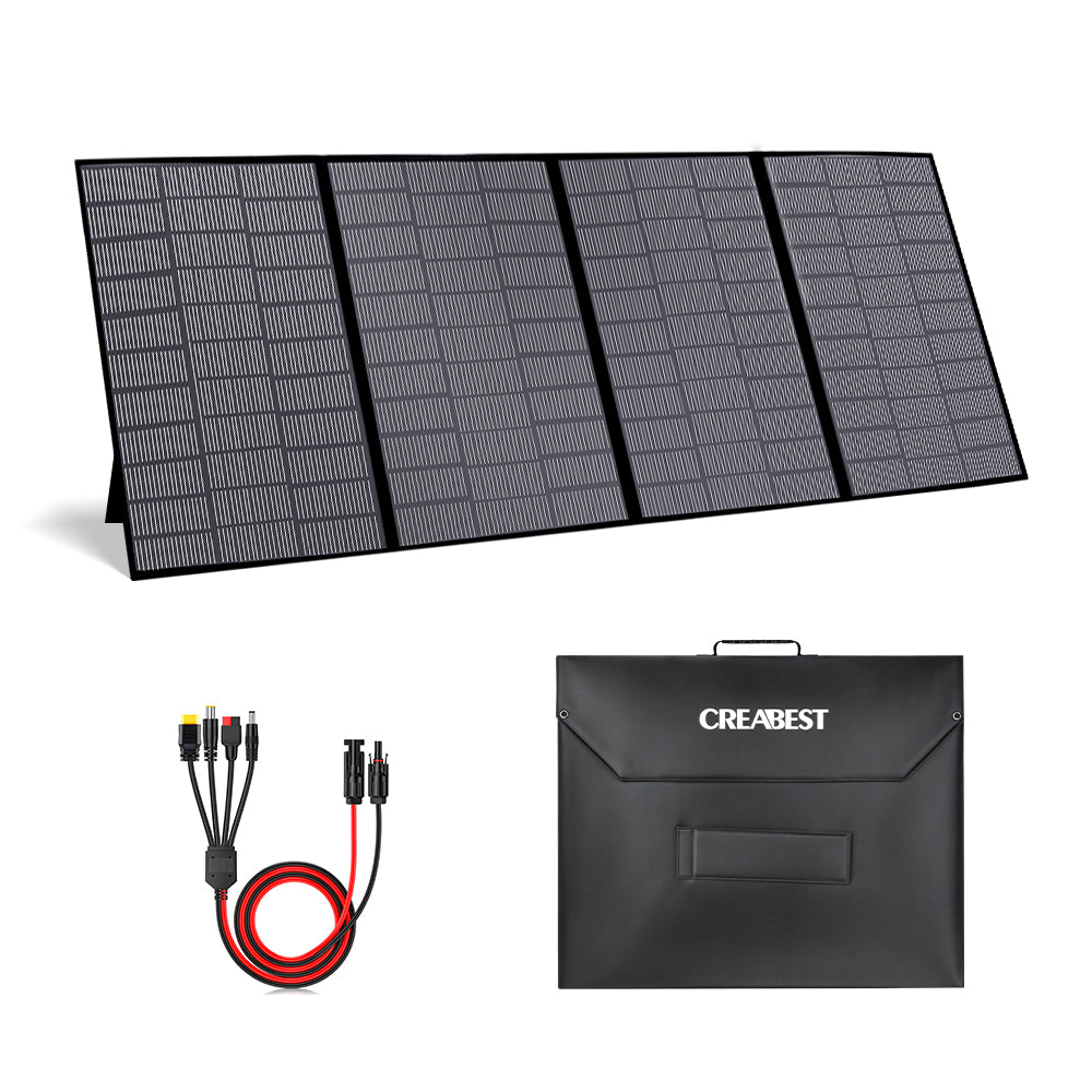 400W Vikbar Solpanel 