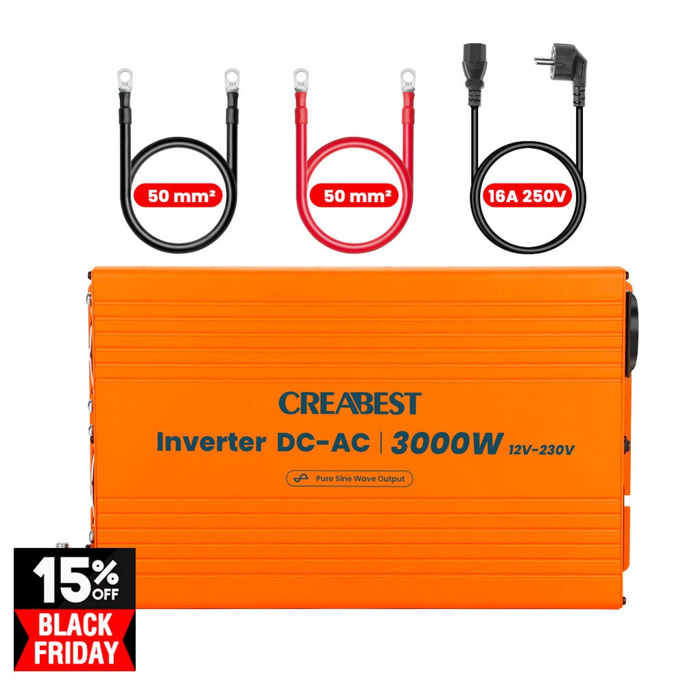 3000w inverter 12v till 230v