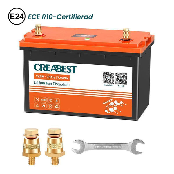  lifepo4 batterie 12V 135AH