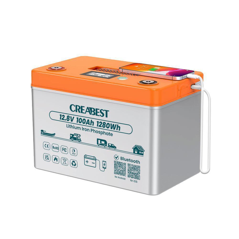 LiFePO4 Batteri 100Ah 12.8V till Husbil
