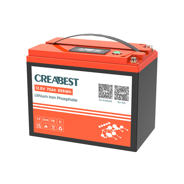lifepo4 batteri 12v 70ah