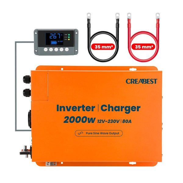 2000W Inverter 12v 230v