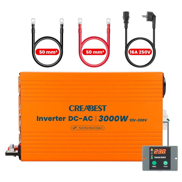 3000W Inverter 12v 230v